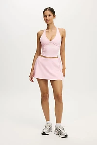 Active Wrap Skirt With Tie