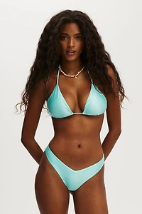 String Triangle Bikini Top