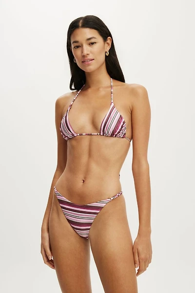Micro String Triangle Bikini Top