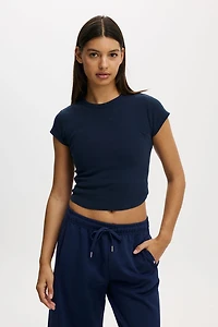 Active Curved Hem Baby Tee