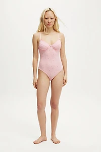 Sophie Cotton Pointelle Bodysuit