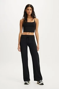 Straight Leg Stretch Woven Pant