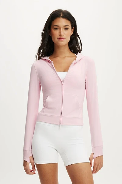 Ultra Soft Hooded Jacket