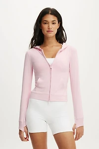 Ultra Soft Hooded Jacket