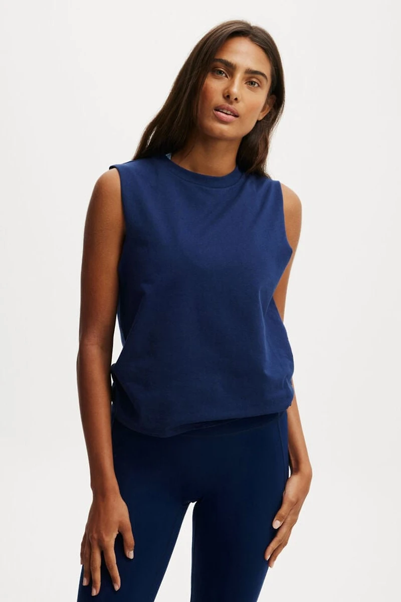 Active Graphic Crew Tank