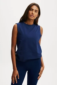 Active Graphic Crew Tank