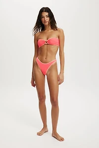 Refined High Side Brazilian Bikini Bottom