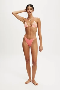 Palm Springs Crochet Micro Brazilian Bikini Bottom