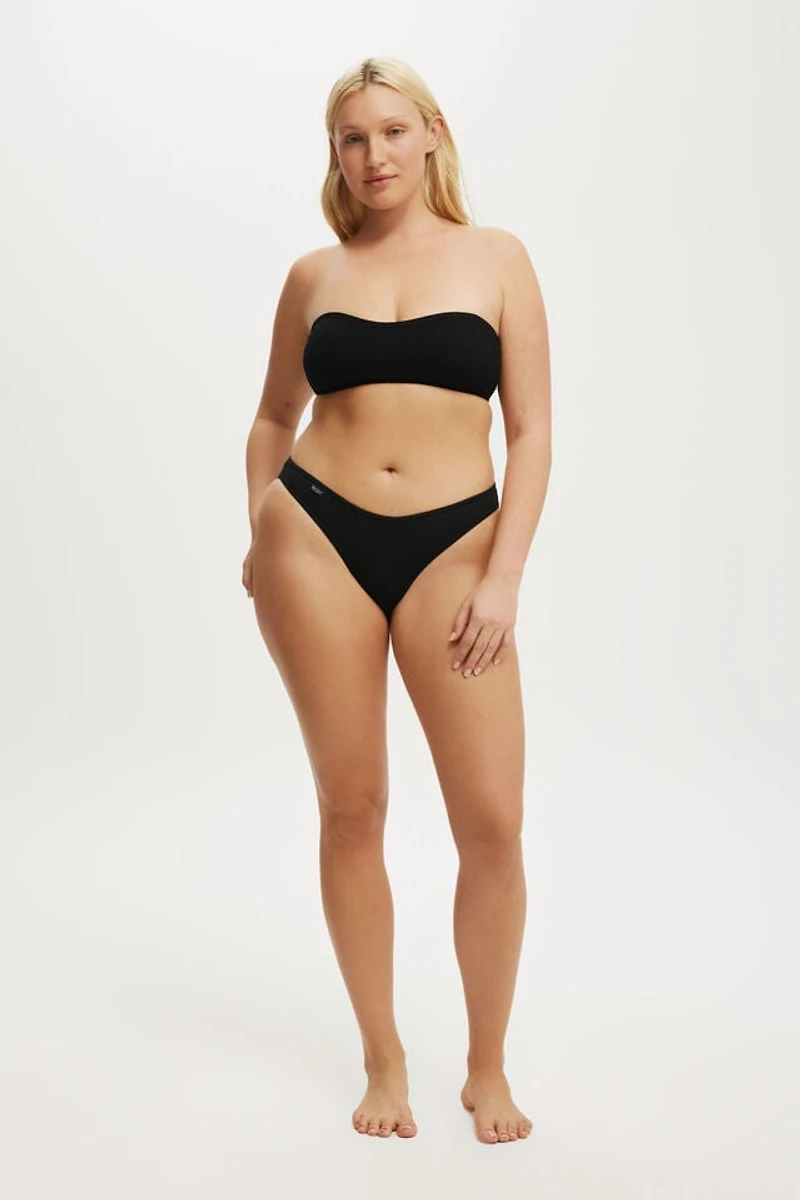 Organic Cotton Rib Bikini Brief