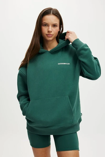 Plush Premium Graphic Hoodie
