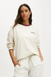 Long Sleeve Graphic Crew