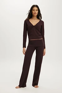 Dreamy Soft Roll Waist Pant