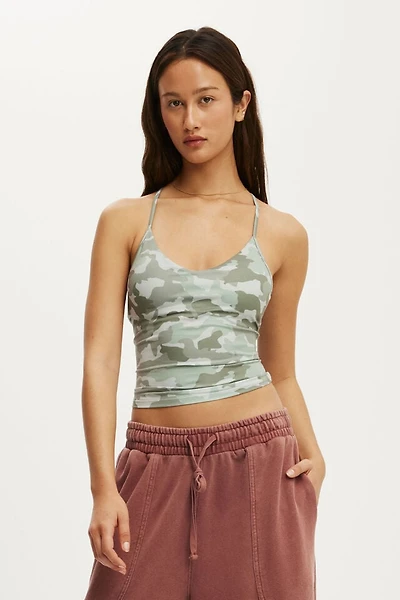 Ultra Soft V Neck Racer Back Tank