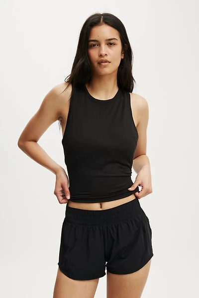 Active Open Back Muscle Tank