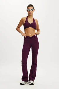 Ultra Soft Scrunch Front Flare