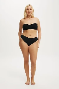 Organic Cotton Lace Cheeky Brief