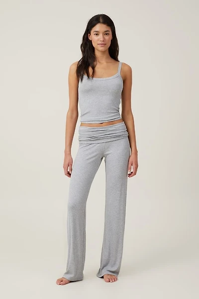 Airy Soft Roll Waist Pant