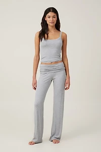 Airy Soft Roll Waist Pant