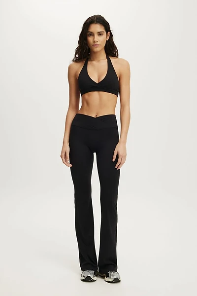 Ultra Luxe Cross Front Invisible Scrunch Flare