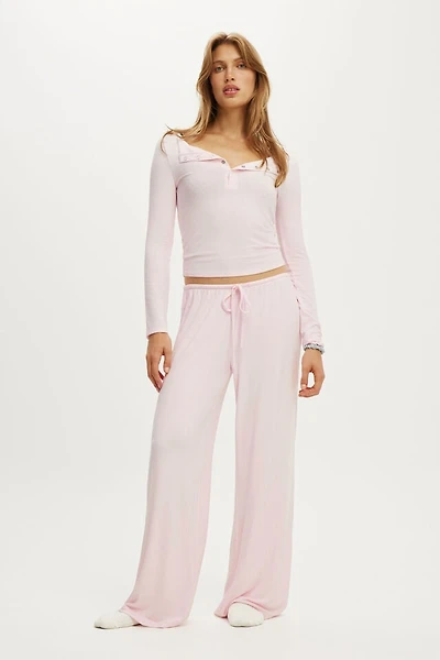 Super Soft Low Rise Wide Leg Pant