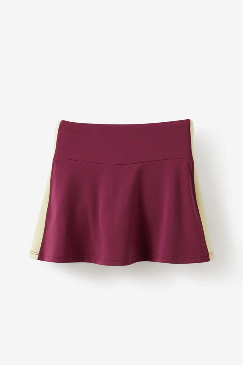 Soft Stretch Active Side Stripe Skort