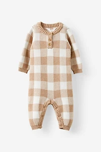 Organic Knit Long Sleeve All One