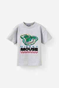 Disney Mickey Mouse Drop Shoulder Short Sleeve Tee