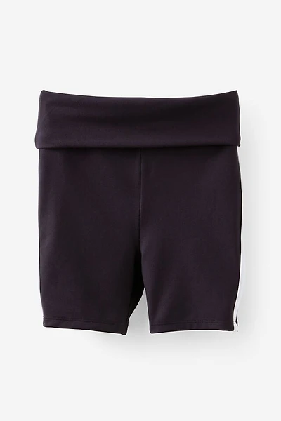 Active Fold Over Bike Short