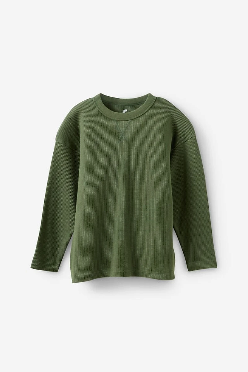 Waffle Long Sleeve Tee