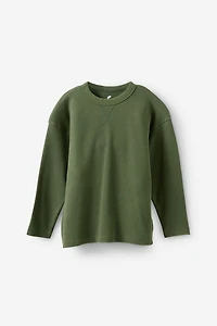 Waffle Long Sleeve Tee