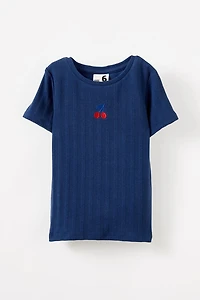 Fitted Short Sleeve Essential Tee