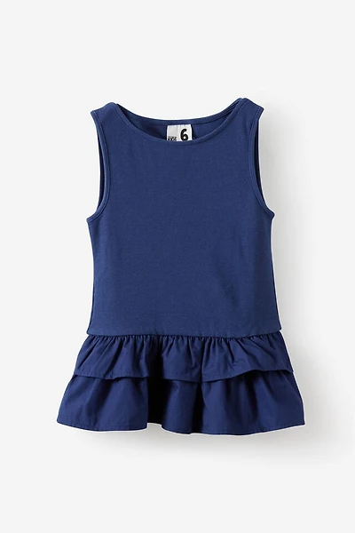 Lily Sleeveless Tiered Top