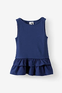 Lily Sleeveless Tiered Top