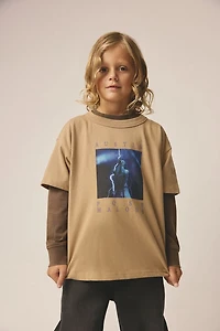 Post Malone Drop Shoulder Short Sleeve Tee