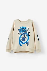 I Scream Colour Fleece Crew Neck