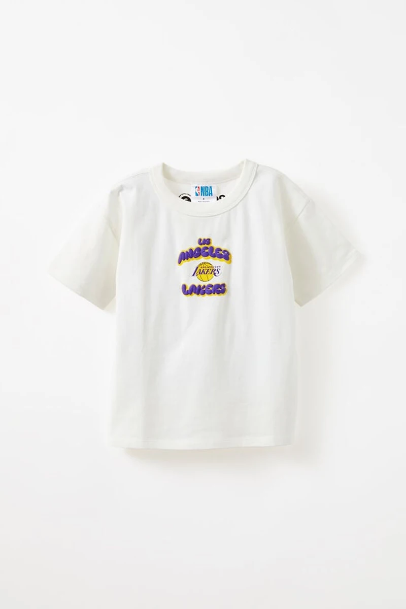 LA Lakers Drop Shoulder Short Sleeve Tee