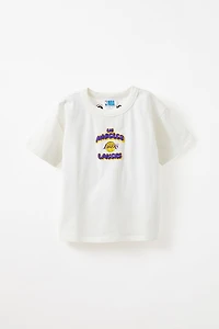 LA Lakers Drop Shoulder Short Sleeve Tee