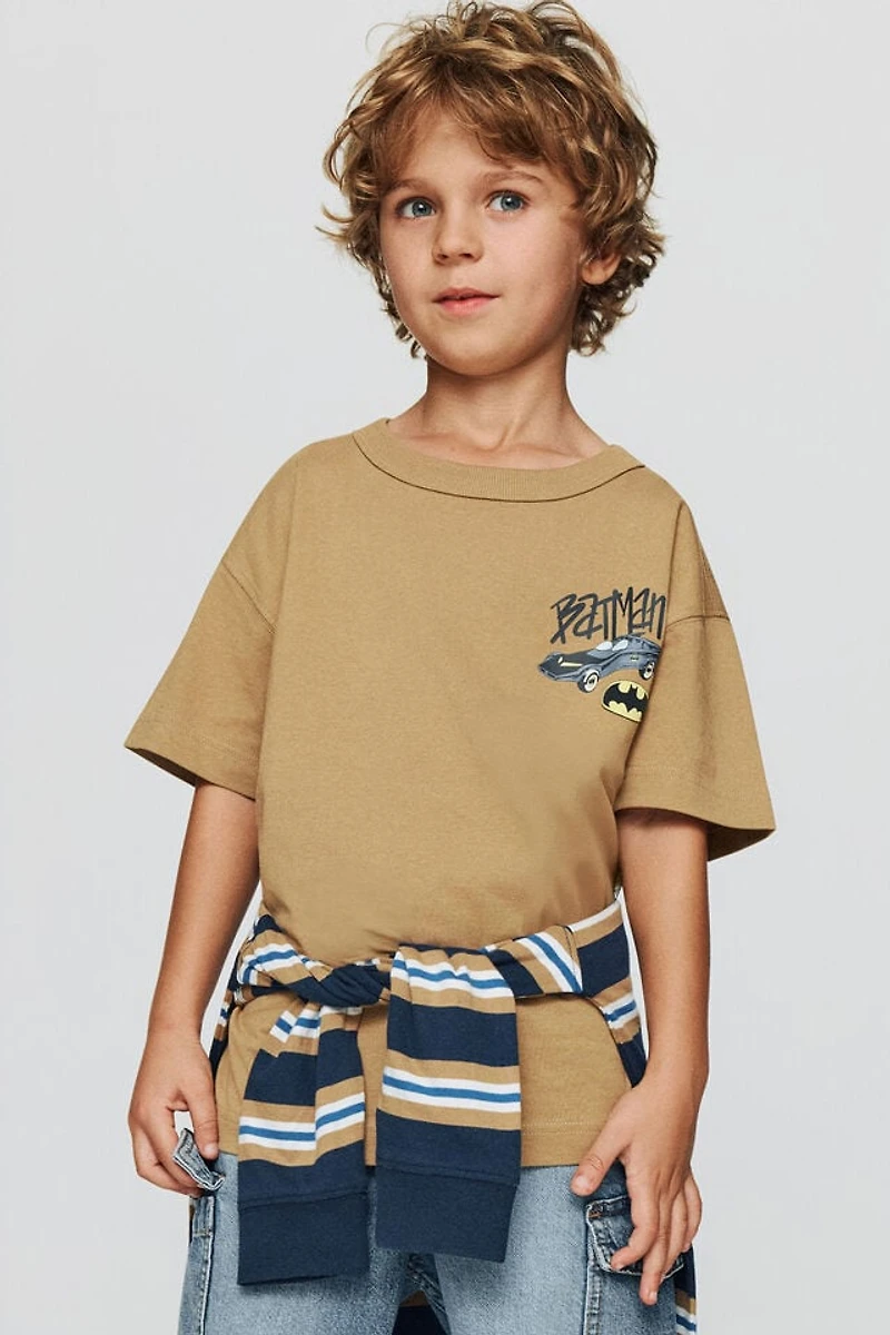 Batman Drop Shoulder SS Tee