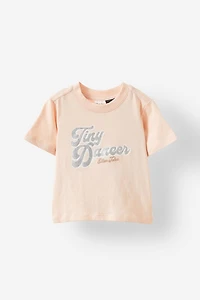 Elton John Short Sleeve Graphic Print Tee