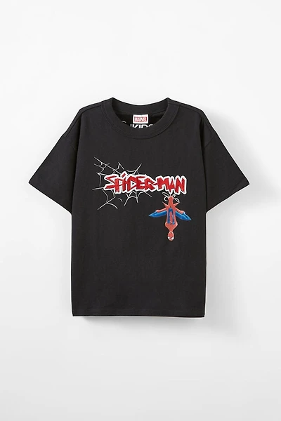 Spiderman Drop Shoulder Short Sleeve Tee