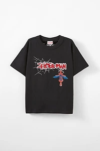 Spiderman Drop Shoulder Short Sleeve Tee
