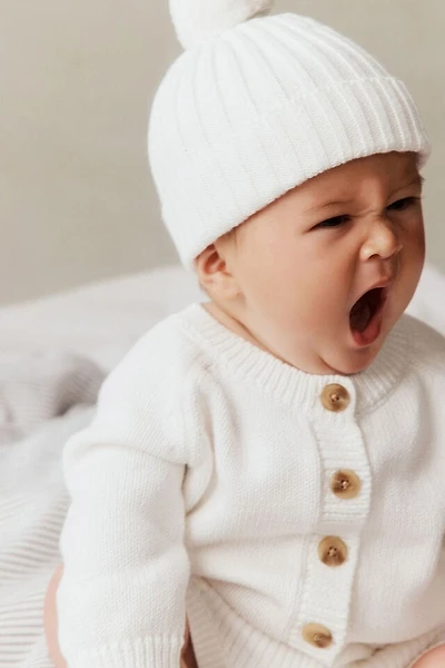 Organic Knit Cardigan