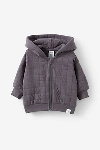 Quilted Zip Through