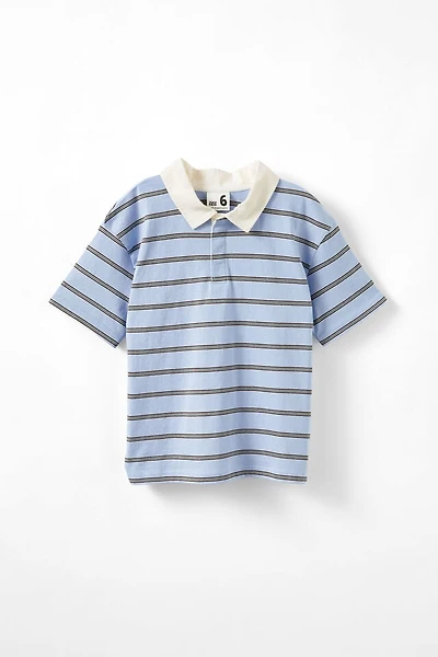 Short Sleeve Jersey Polo With Collar