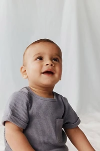 Mac Short Sleeve Rib Top