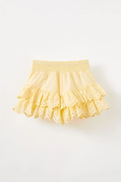 Belle Woven Frill Short