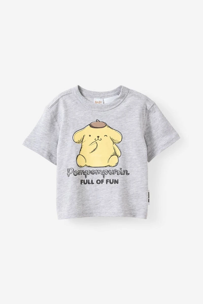 Pompompurin Sanrio Short Sleeve Tee