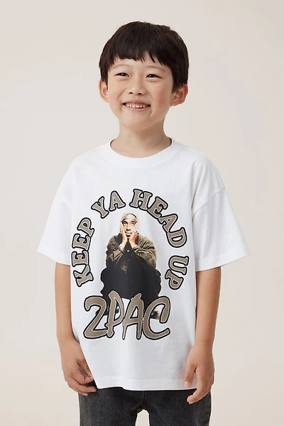 Licensed Drop Shoulder Short Sleeve Tee