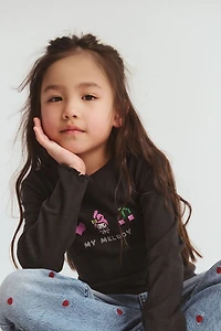 Sanrio My Melody Pointelle Crew Tee