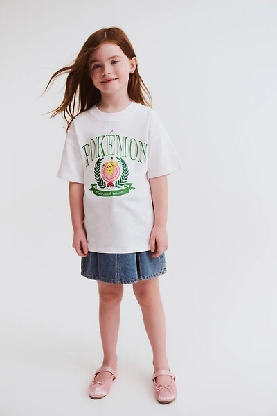 Pokémon Drop Shoulder Short Sleeve Tee